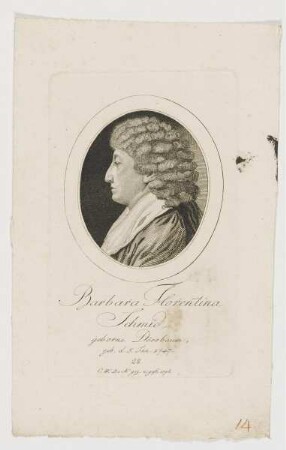 Bildnis der Barbara Florentina Schmid