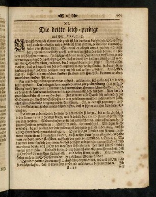 705-716, Uberschwenglich theuer und groß ist die vorsorge ...