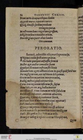 Peroratio