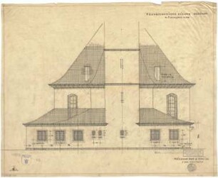 Bestelmeyer, German; Ellingen (Bayern); Christuskirche (Protestantische Kirche) - Rückansicht
