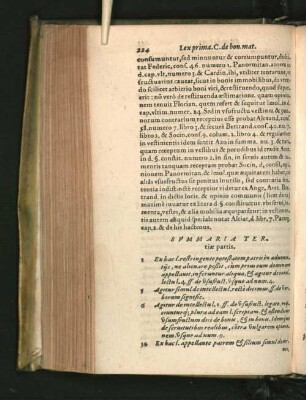 [Lex Prima. Tertia pars C. de bon. mat ...]