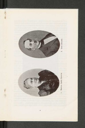 4. Madame Emilia Schramm. 5. Adolf Schramm.