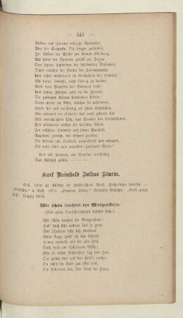 Karl Reinhold Julius Sturm
