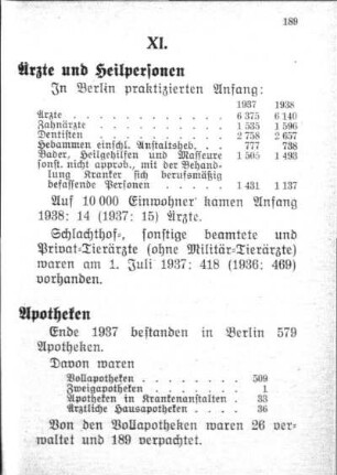 XI. Gesundheit