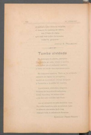 Tumba olvidada