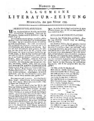 Stolberg-Stolberg, F. L. zu: Jamben. Leipzig: Weidmanns Erben und Reich [1784]