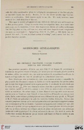 31: Recherches généalogiques, [2]
