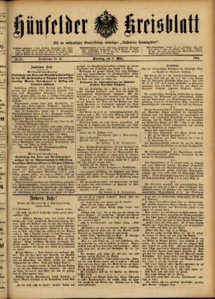 Ausgabe vom Dienstag, den 03. März 1914.