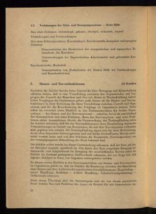 5. Sinnes- und Nervenfunktionen
