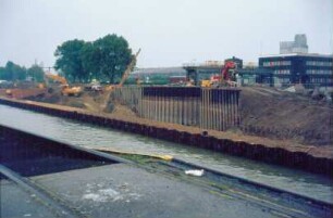 Baugrube neue Schleuse Gelsenkirchen/Rhein-Herne-Kanal