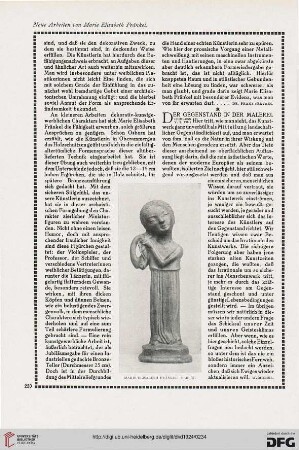 Der Gegenstand in der Malerei, [3]