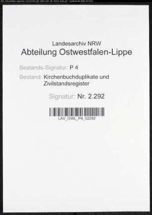 Kirchenbuchduplikat der evangelischen Gemeinde Herscheid (GHT 1863). (Gemeinde: Herscheid, evangelische Gemeinde)