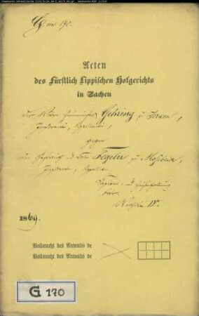 Gehring, Zimmermeister in Jerxen gegen Gastwirt Tegeler in Mosebeck
