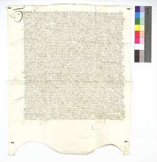 Äbtissin Maria Cleopha von Reischach und der Konvent von Söflingen belehnen Paulin Berg auf ein Jahr mit der Taverne zu Söflingen.