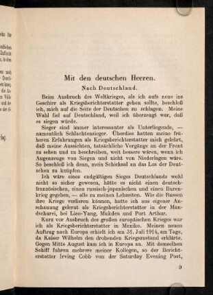 9-18, Nach Deutschland.
