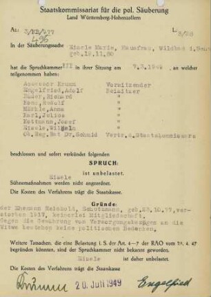 Eisele, Marie