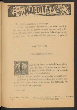 Capítulo IX - Todos quieren su musa