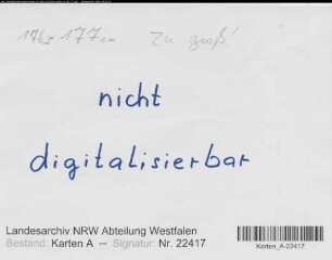 Ammeloe (Vreden), Flurbereinigung Ammeloe, Besitzstandskarte