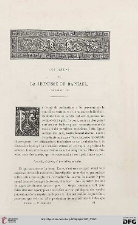 2. Pér. 32.1885: Les dessins de la jeunesse de Raphae͏̈l, 1