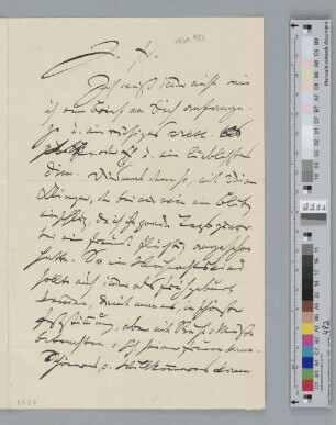 Brief an Fritz Simrock