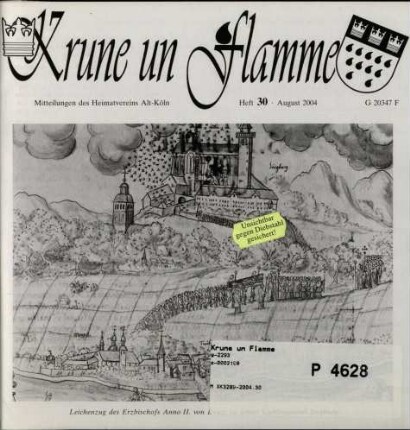 Krune un Flamme / Heft 30, August 2004