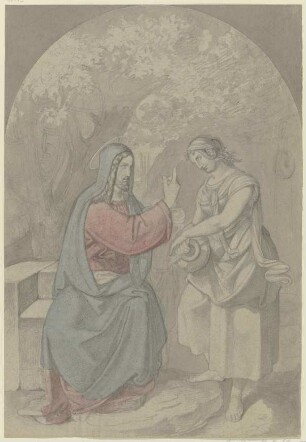 Christus und die Samariterin am Brunnen