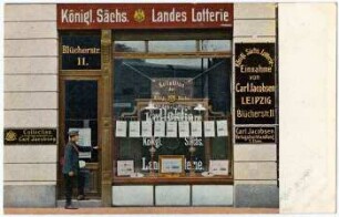 Königlich Sächsische Landes-Lotterie, Blücherstraße 11