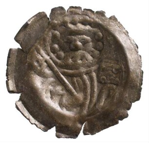 Münze, Matthiaspfennig, 15./16.Jh.