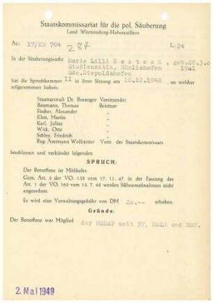 Bartsch, Marie Lilli