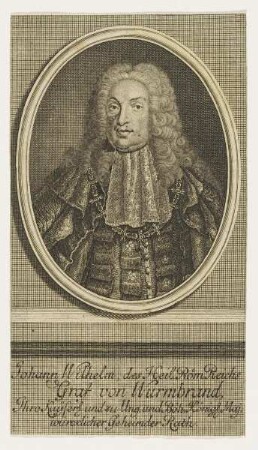 Bildnis des Johann Wilhelm von Wurmbrand