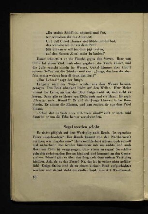 Segel werden geloht