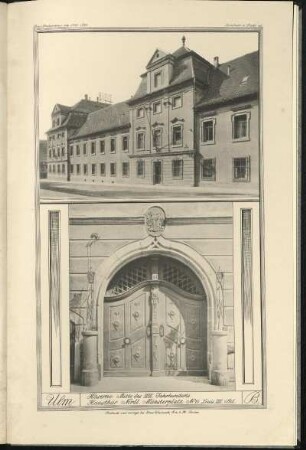 B. Kaserne. Hausthüre Nördl. Münsterplatz No 13