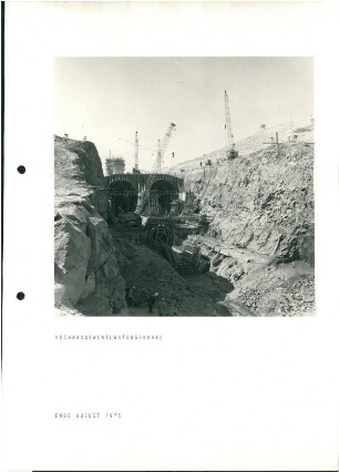 Staudamm, Sidi M'hamed Benaouda - Saada, 1975