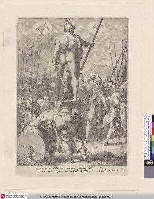 [Mars herrscht über die Künste des Krieges; Mars Presiding over the Arts of War]