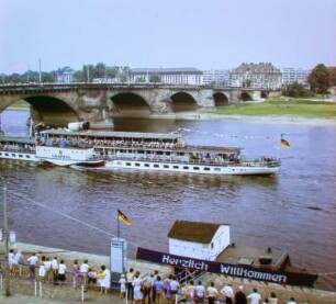 Seitenraddampfer "Leipzig", 1929, Schiffswerft Laubegast