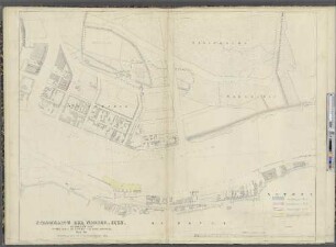 Blatt VII. : Gänseweide. Steinwärder. Kuhwärder. St. Pauli. Altona.