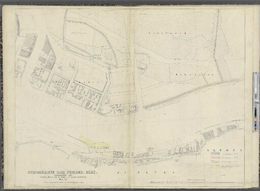 Blatt VII. : Gänseweide. Steinwärder. Kuhwärder. St. Pauli. Altona.