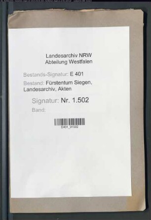 Vorkommnisse und diverse Angelegenheiten im Amt Freudenberg
