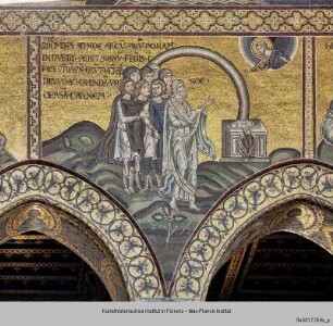 Mosaikprogramm : Mosaikbilder im Langhaus : Altes Testament