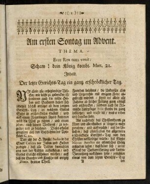 1-19, Dominica I. Adventus. - Dominica II. Adventus.