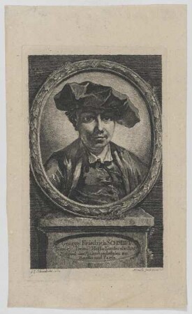 Bildnis des George Friedrich Schmidt