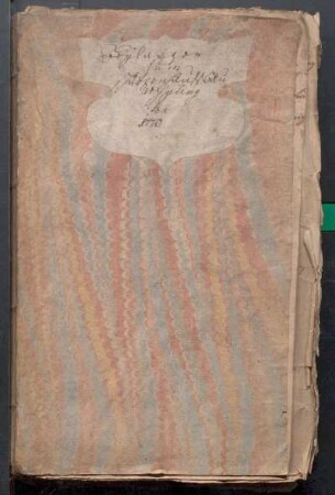IX A 1 - Alte Stadtrechnungen (1770)