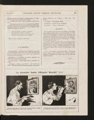 La première barbe d'Eugène Beaupif (suite)