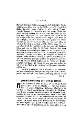 Kolonialentwicklung und ärztliche Mission