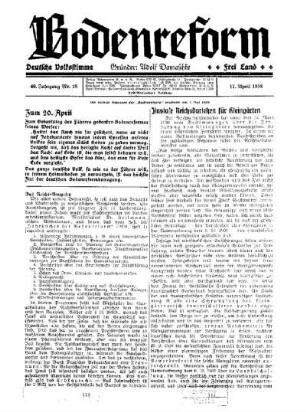 Zum 20. April