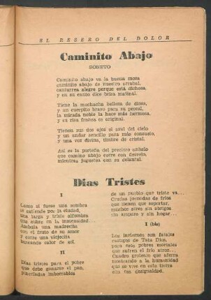 Días tristes