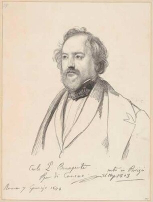 Bildnis Bonaparte, Charles Lucian (1803-1857), Zoologe