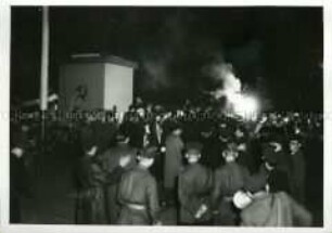 Das Ende der Berlin-Blockade am Grenzübergang Marienborn