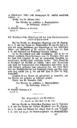 Eigenschaft als Gutsherr : [V. Elementarschulen]