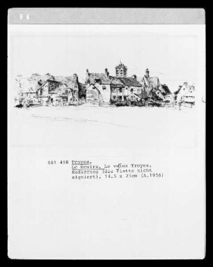 Troyes, Le vieux Troyes, Stadtansicht